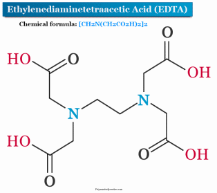 Ethylenediaminetetraacetic Acid (EDTA) - Formula, Uses