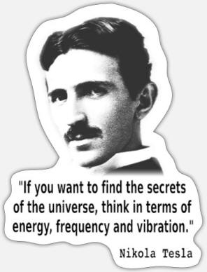 Nikola Tesla Quote' Sticker | Spreadshirt