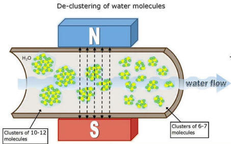 magnetized water